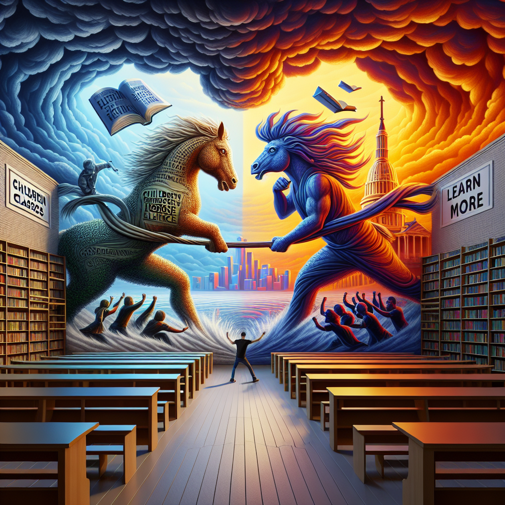 The Stormy Debate: Banning of Beloved Children’s Horse Classics in Illinois' Library Sparks Controversy Over Faith-based Censorship- just horse riders