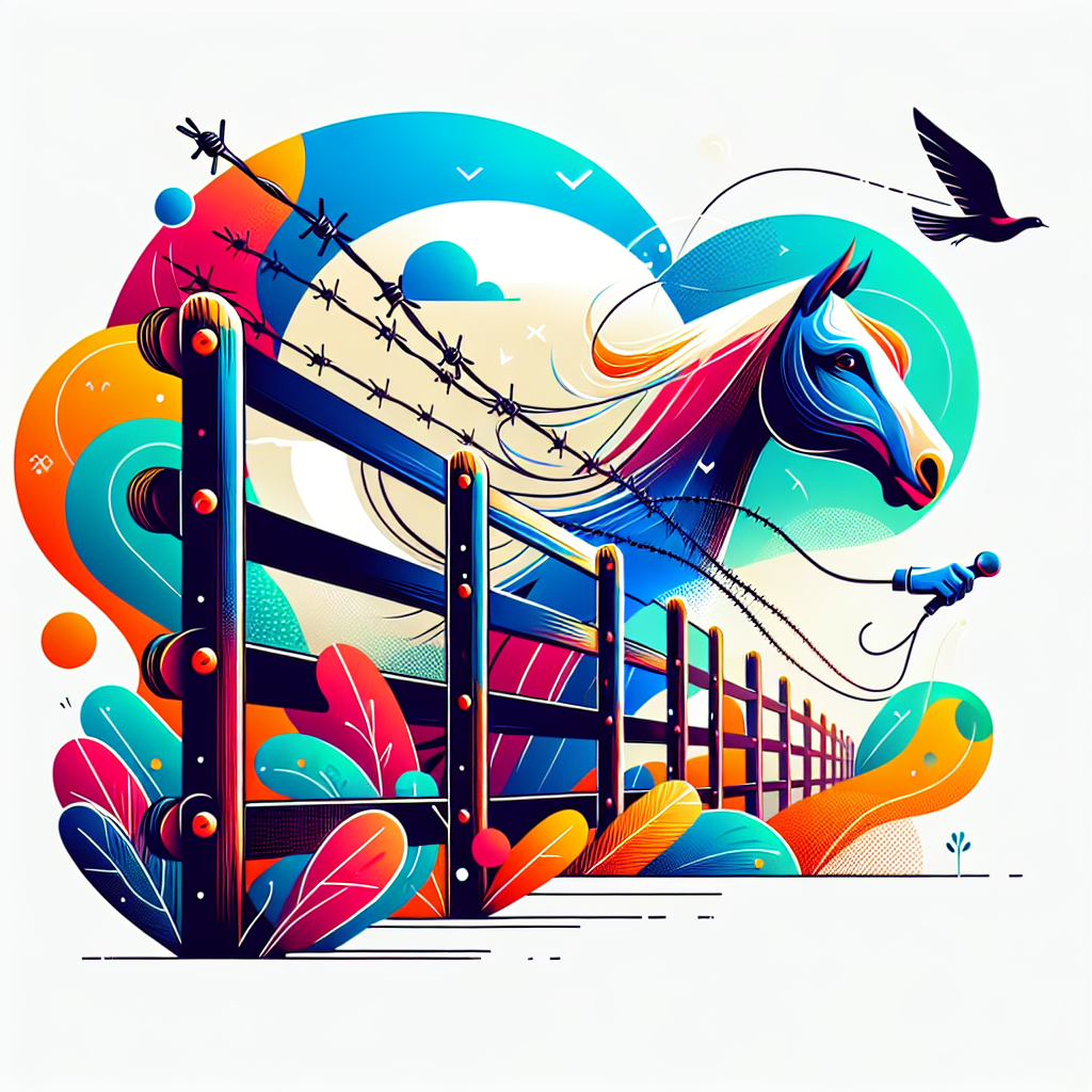 Exploring Equestrian Fencing Costs and Safety: Is Barbed Wire a Wise Choice?- just horse riders