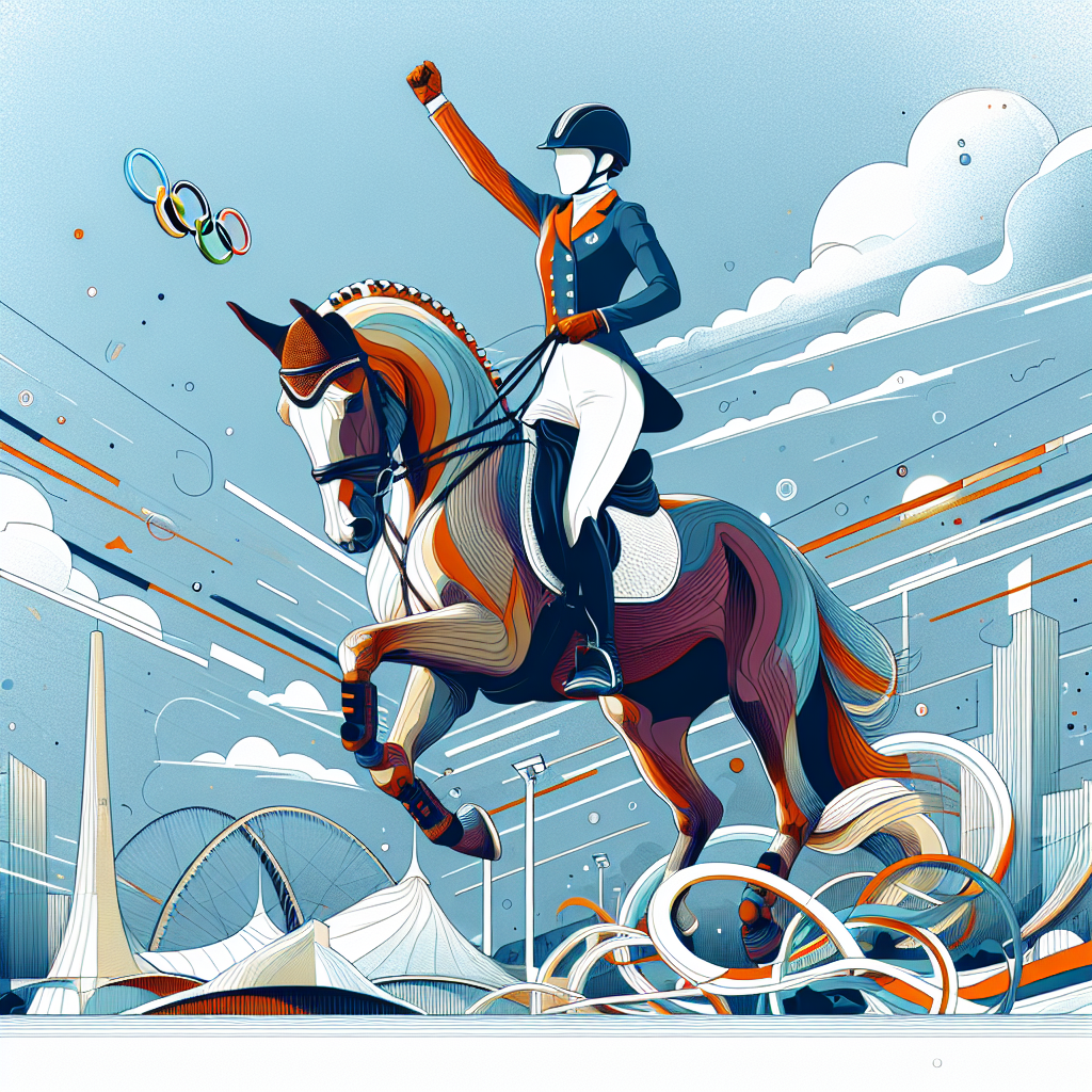 Abi Lyle's Inspiring Journey: Triumph Over Adversity at the Paris 2024 Olympic Dressage- just horse riders