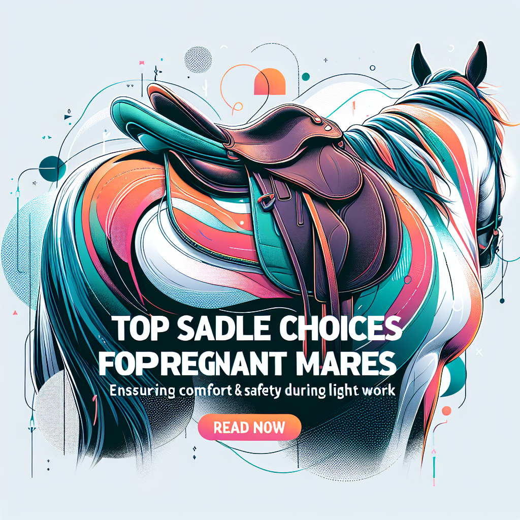 Top Saddle Choices for Pregnant Mares: Ensuring Comfort and Safety During Light Work- just horse riders