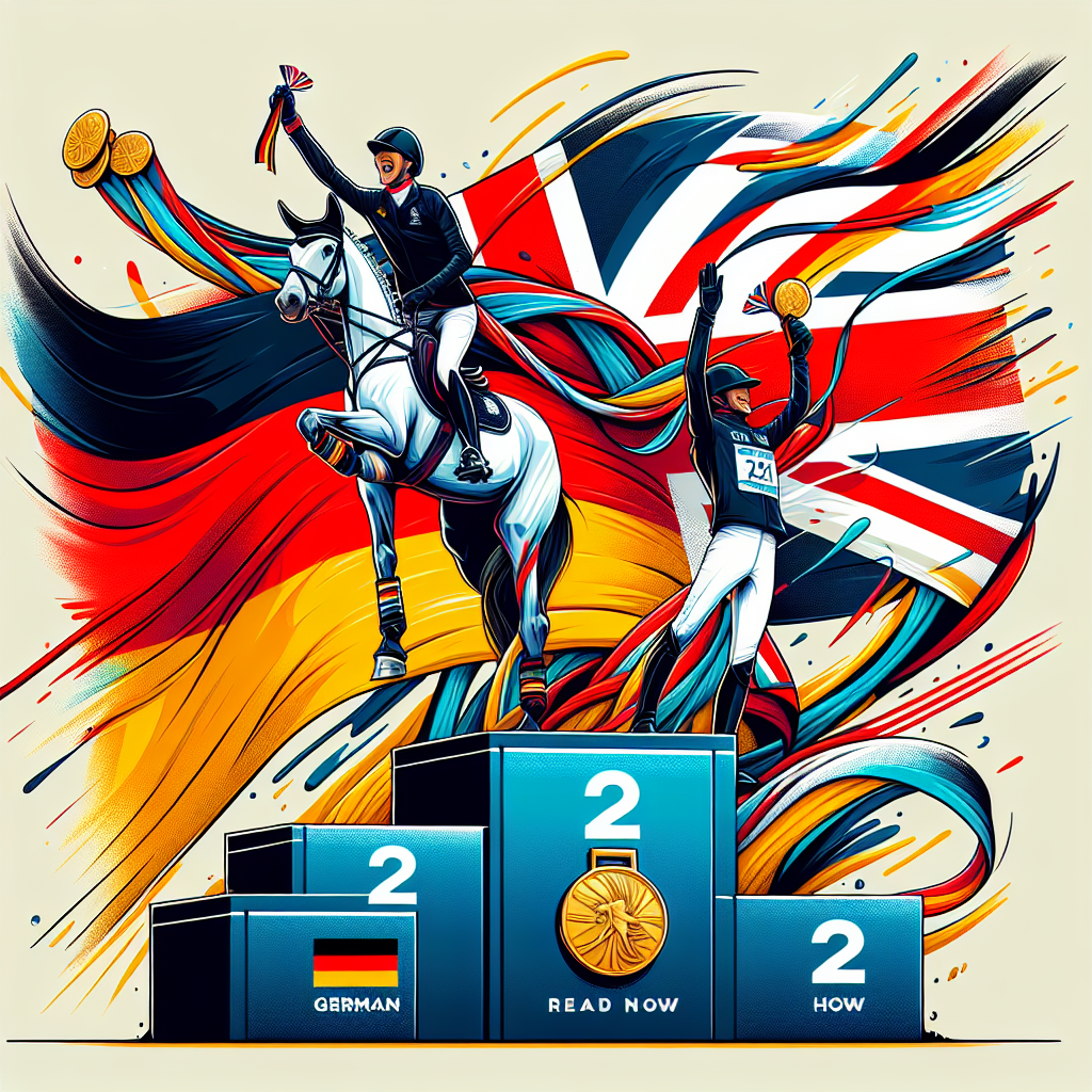 Germany and Great Britain Top Equestrian Medal Standings at 2024 Paris Olympics- just horse riders