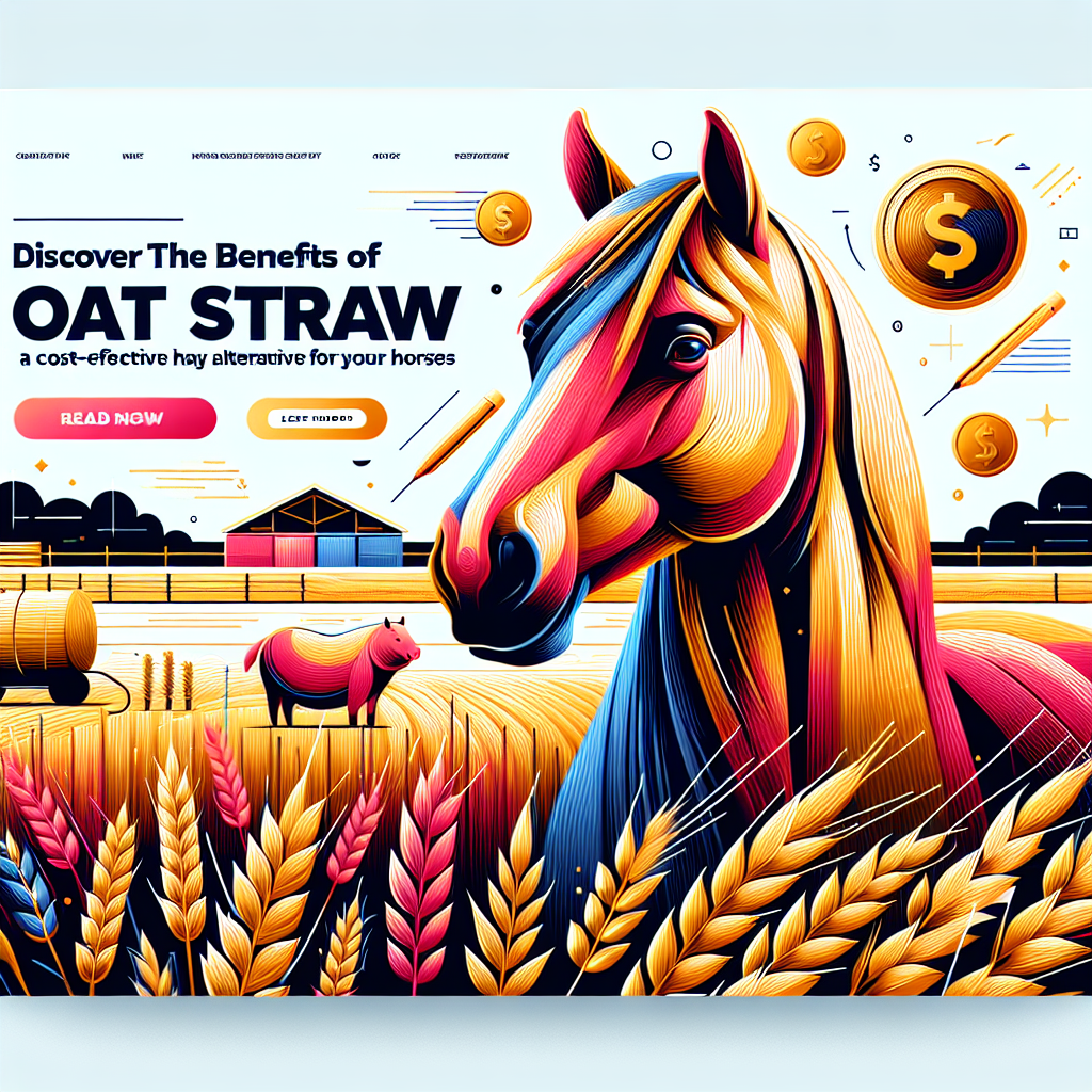 Discover The Benefits Of Oat Straw: A Cost-Effective Hay Alternative For Your Horses- just horse riders
