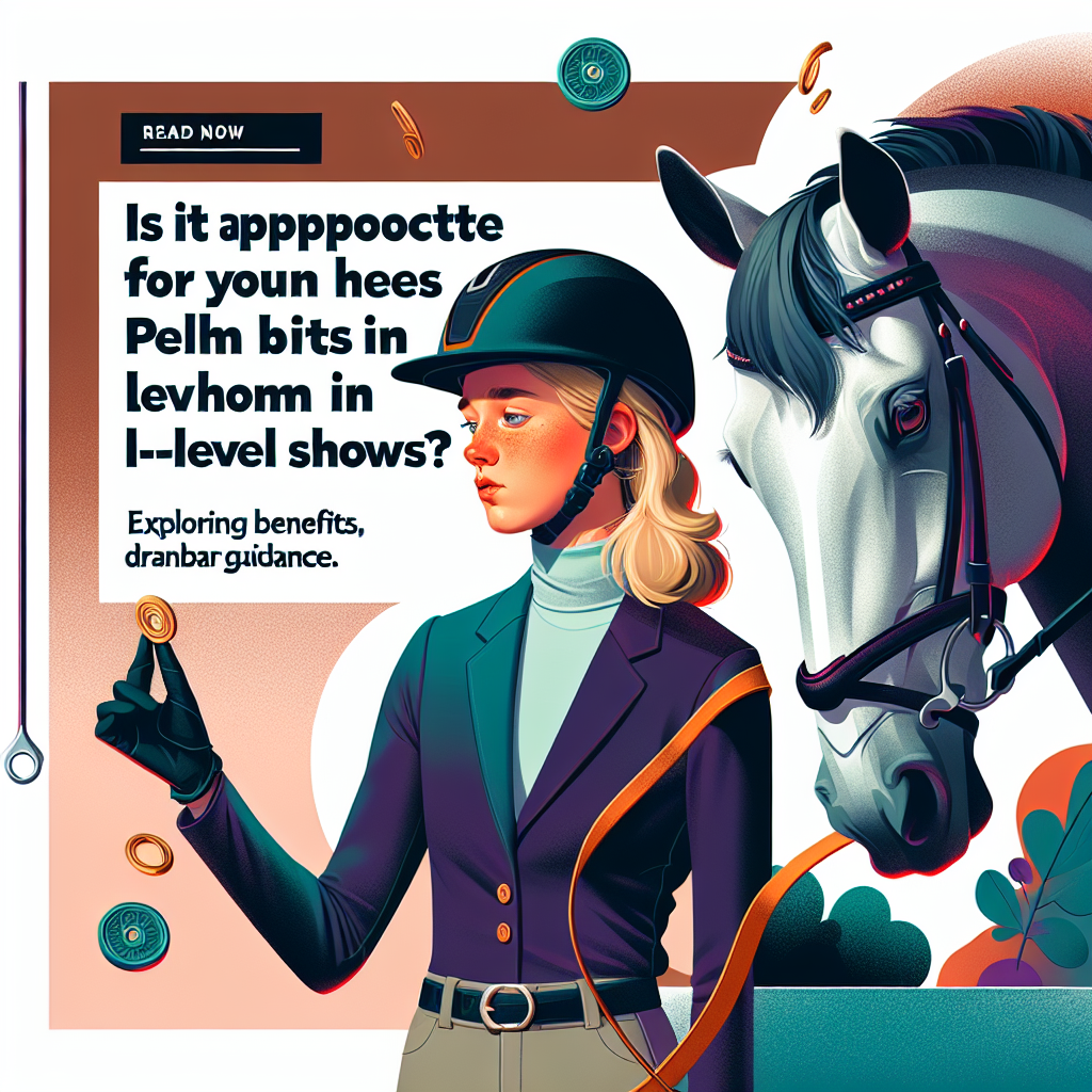 Is It Appropriate For Young Riders To Use Pelham Bits In Low-Level Shows? Exploring Benefits, Drawbacks, And Guidance- just horse riders