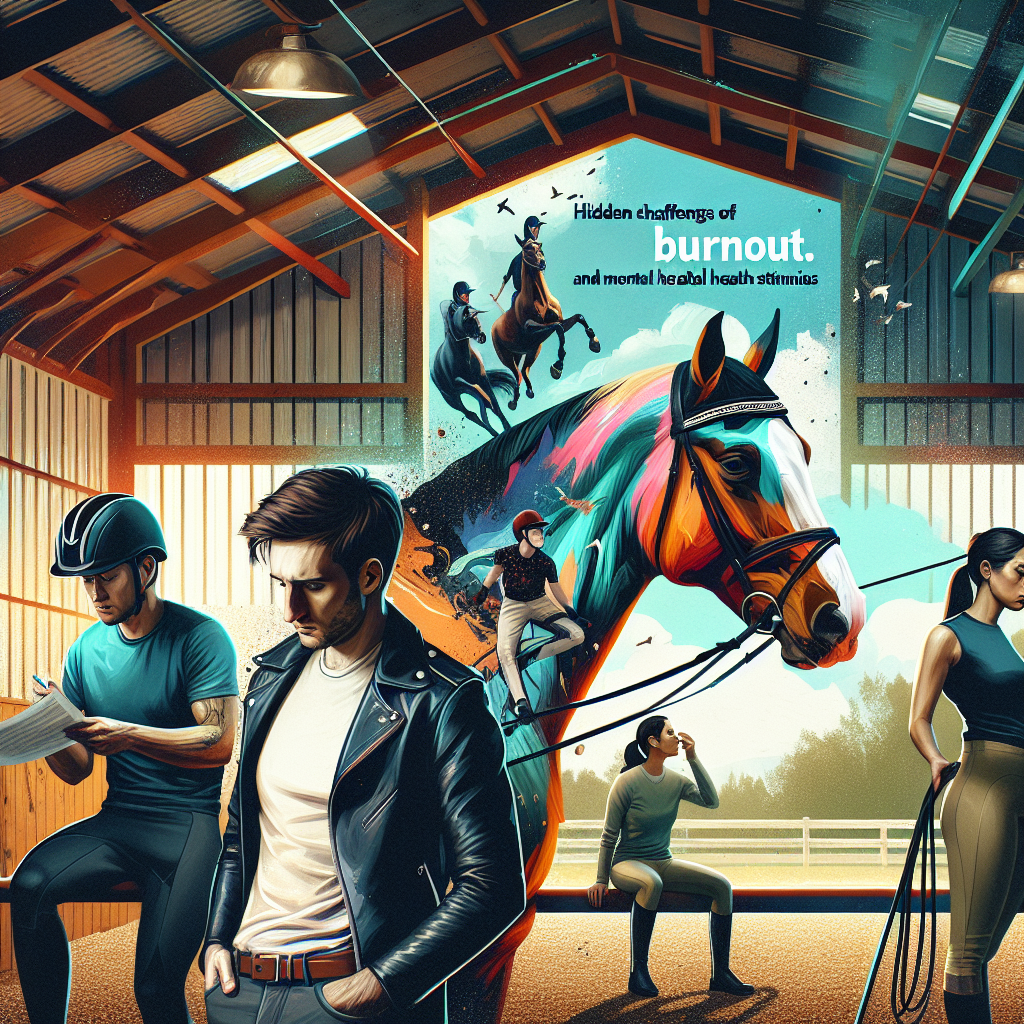 Unveiling The Hidden Challenges Of Equestrian Life: Battling Burnout And Mental Health Stigmas- just horse riders