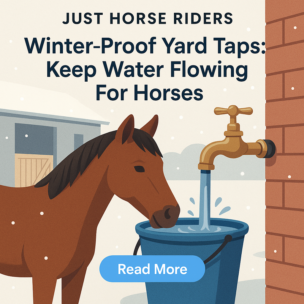 Winter-Proof Yard Taps: Keep Water Flowing For Horses- just horse riders