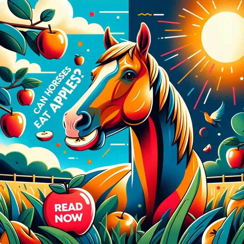 Can Horses Eat Apples? - just horse riders