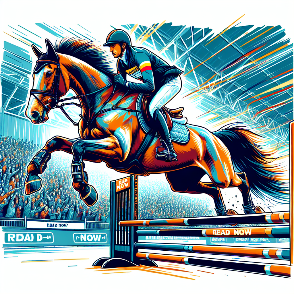 A Thrilling Equestrian Victory: Ilan Bluman And Acajou Conquer The Armed Services Grand Prix- just horse riders