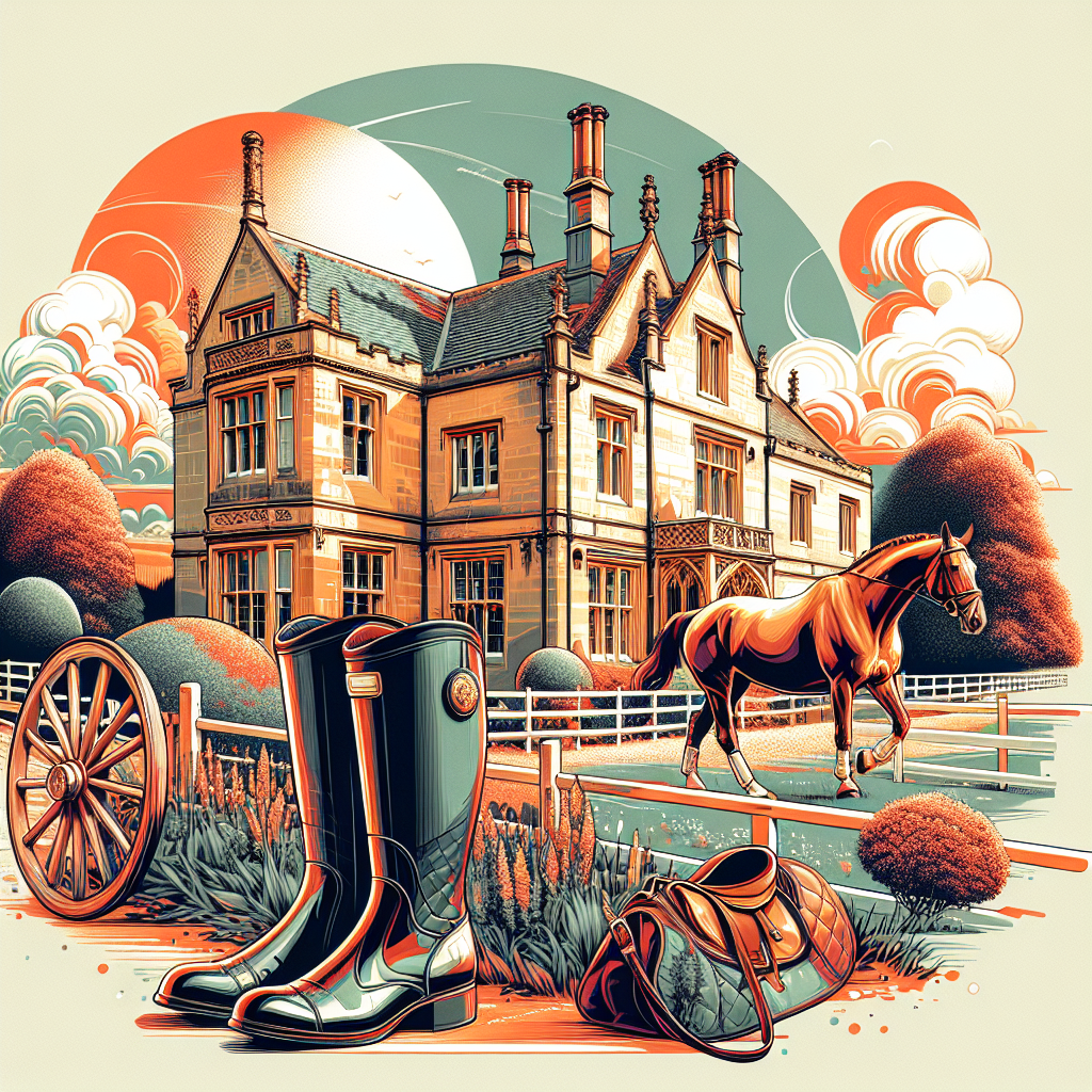 Unveiling The Old Rectory: The Perfect Harmony of Equestrian Bliss and Historical Grandeur- just horse riders