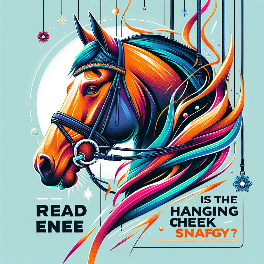 Is the Hanging Cheek Snaffle Ideal for Controlling Your Horse's Winter Energy?- just horse riders