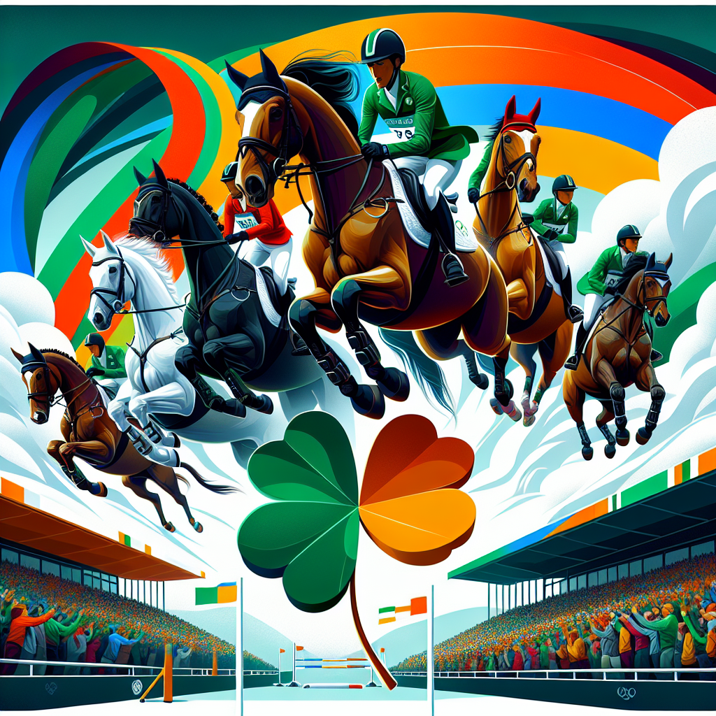 Irish Equestrians Display Unmatched Resilience in Thrilling 2024 Olympic Showjumping Final- just horse riders