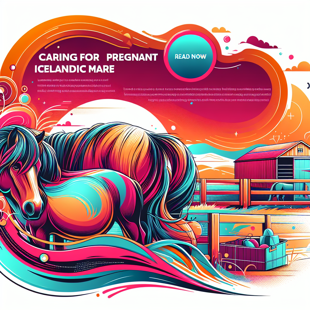 Caring For A Pregnant Icelandic Mare: Essential Tips For New Livery Yard Owners- just horse riders