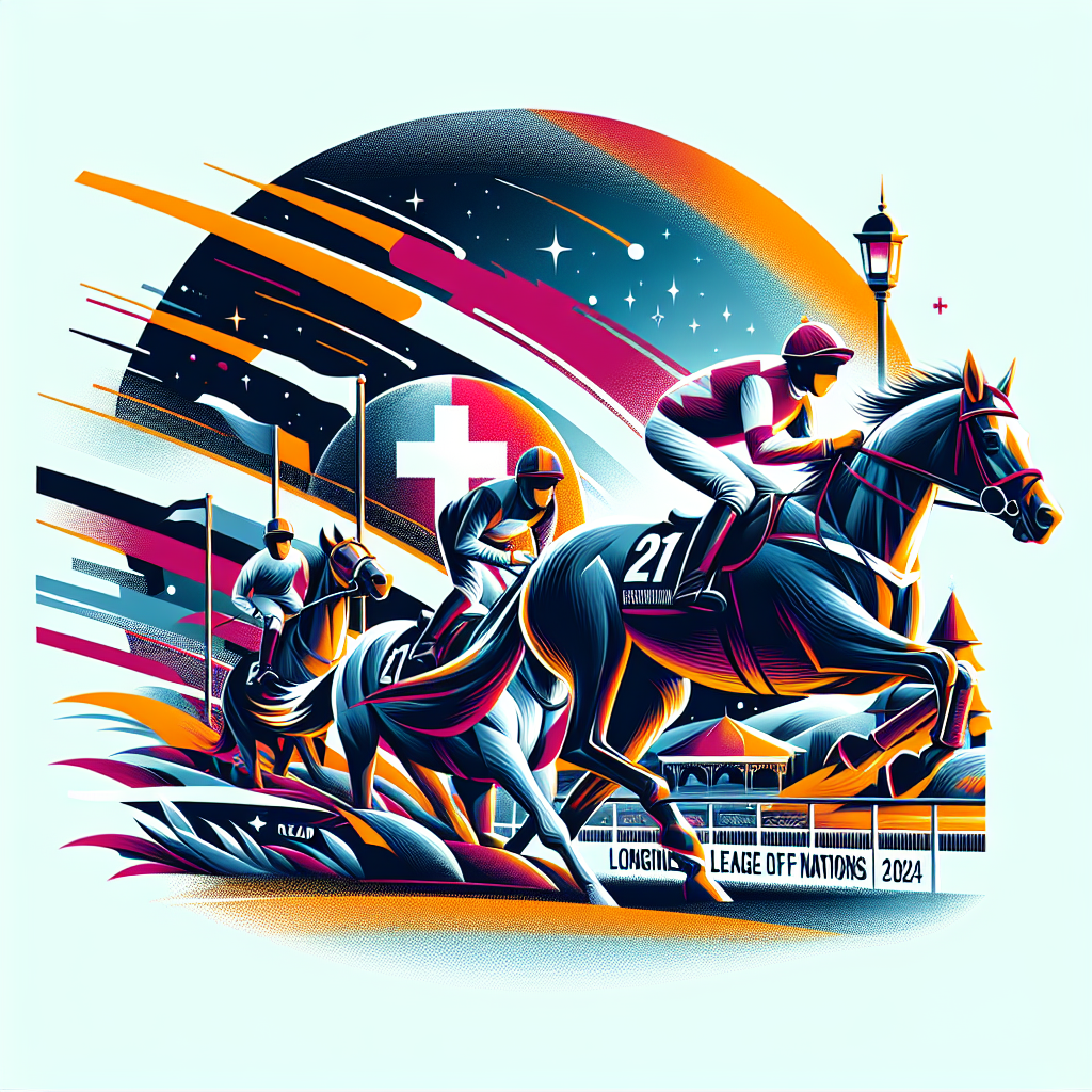 Switzerland's Push for a Hat Trick: Anticipation Builds for Longines League of Nations 2024 Third Leg Showdown- just horse riders