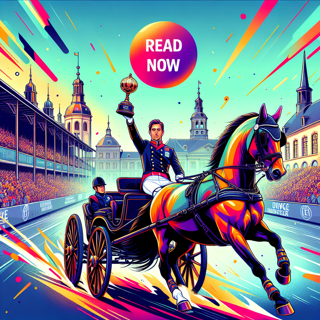 Boyd Exell's Spectacular Triumph At The FEI Driving World Cup In Maastricht- just horse riders