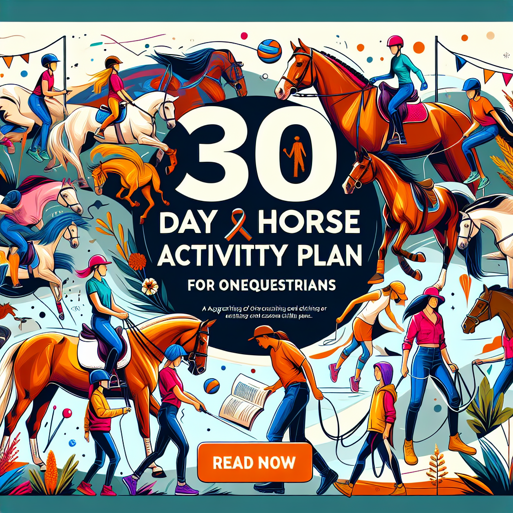 Creating Connection: A 30-Day Horse Activity Plan for Non-Equestrians- just horse riders