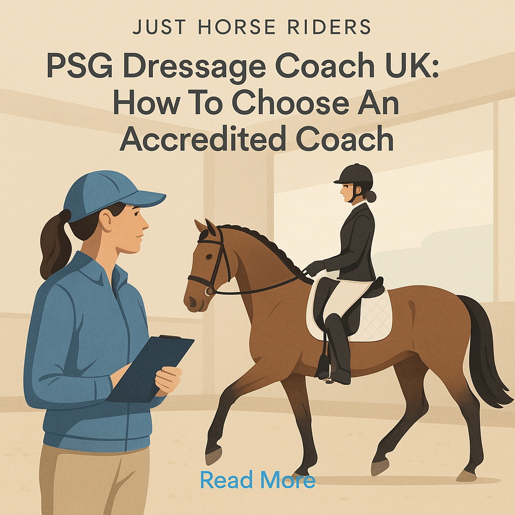 PSG Dressage Coach UK: How To Choose An Accredited Coach- just horse riders