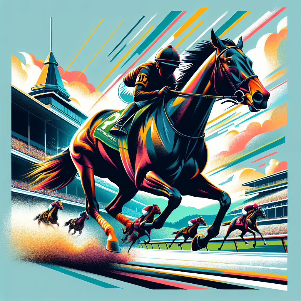 Dark Horse Dornoch's Astounding Triumph at the Belmont Stakes: Showcasing Power and Perseverance in Horse Racing- just horse riders