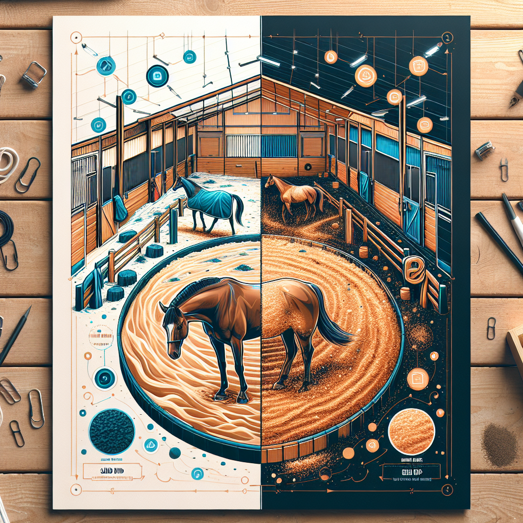 Mastering Mud Management for Horses: Sand vs. Wood Chips on Control Mats- just horse riders