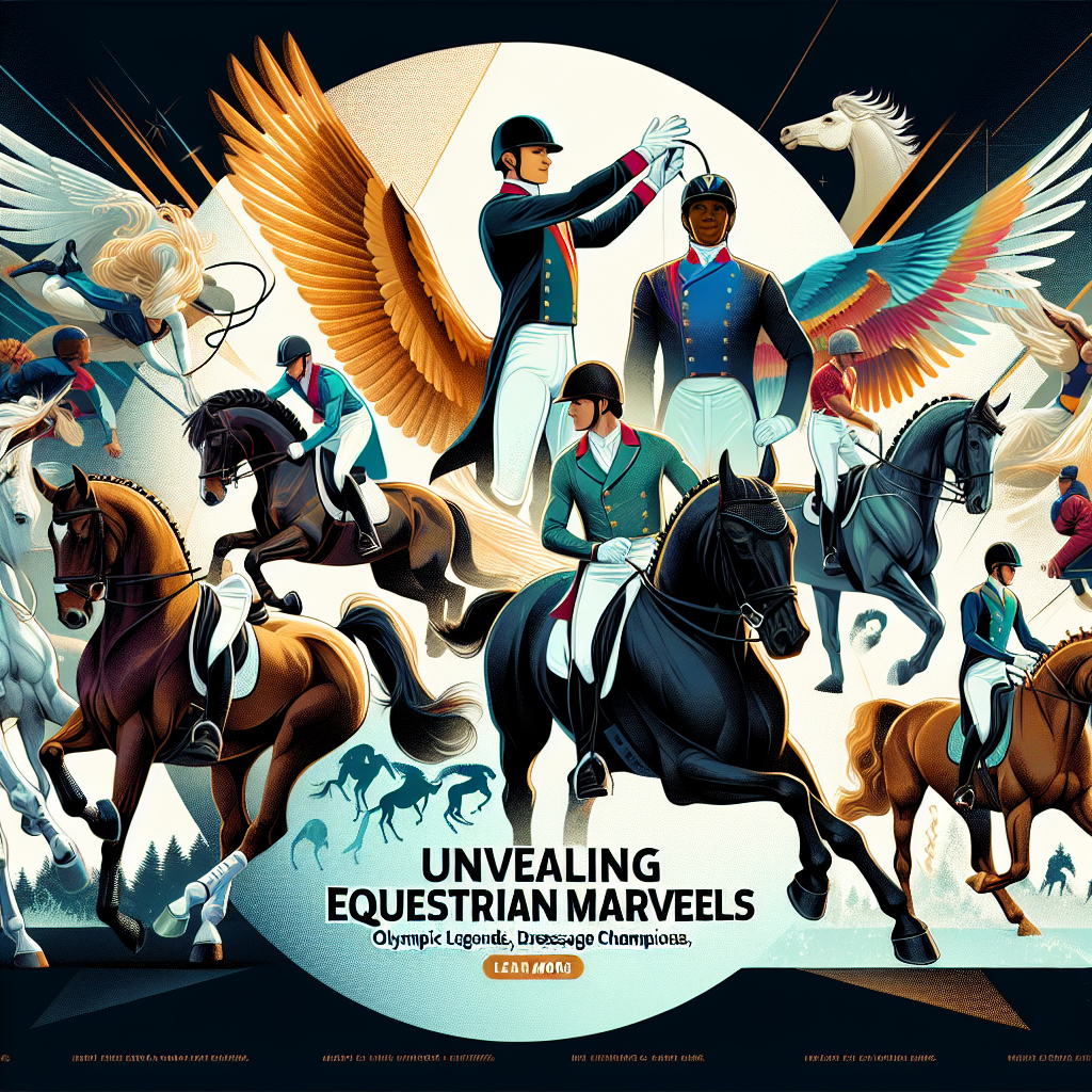 Unveiling Equestrian Marvels: Olympic Legends, Dressage Champions, and Feathered Heroes- just horse riders