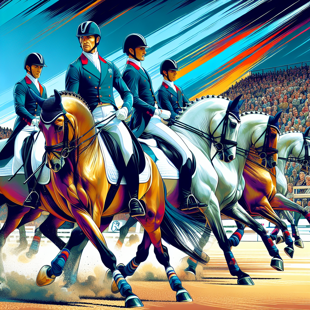 South & East's Unyielding Dominance at the British Dressage Inter Regional Competition: How Preparation Translates Into Victory- just horse riders