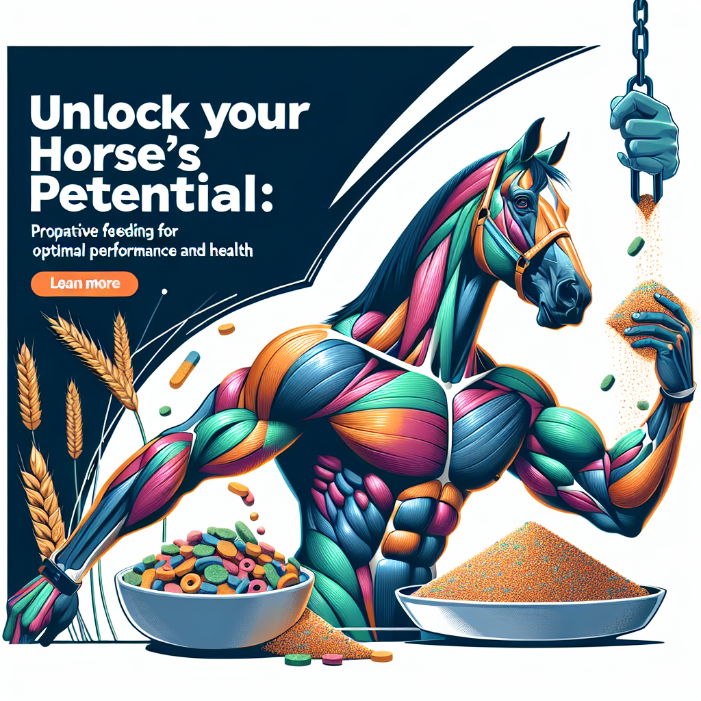 Unlock Your Horse's Potential: Proactive Feeding for Optimal Performance and Health- just horse riders