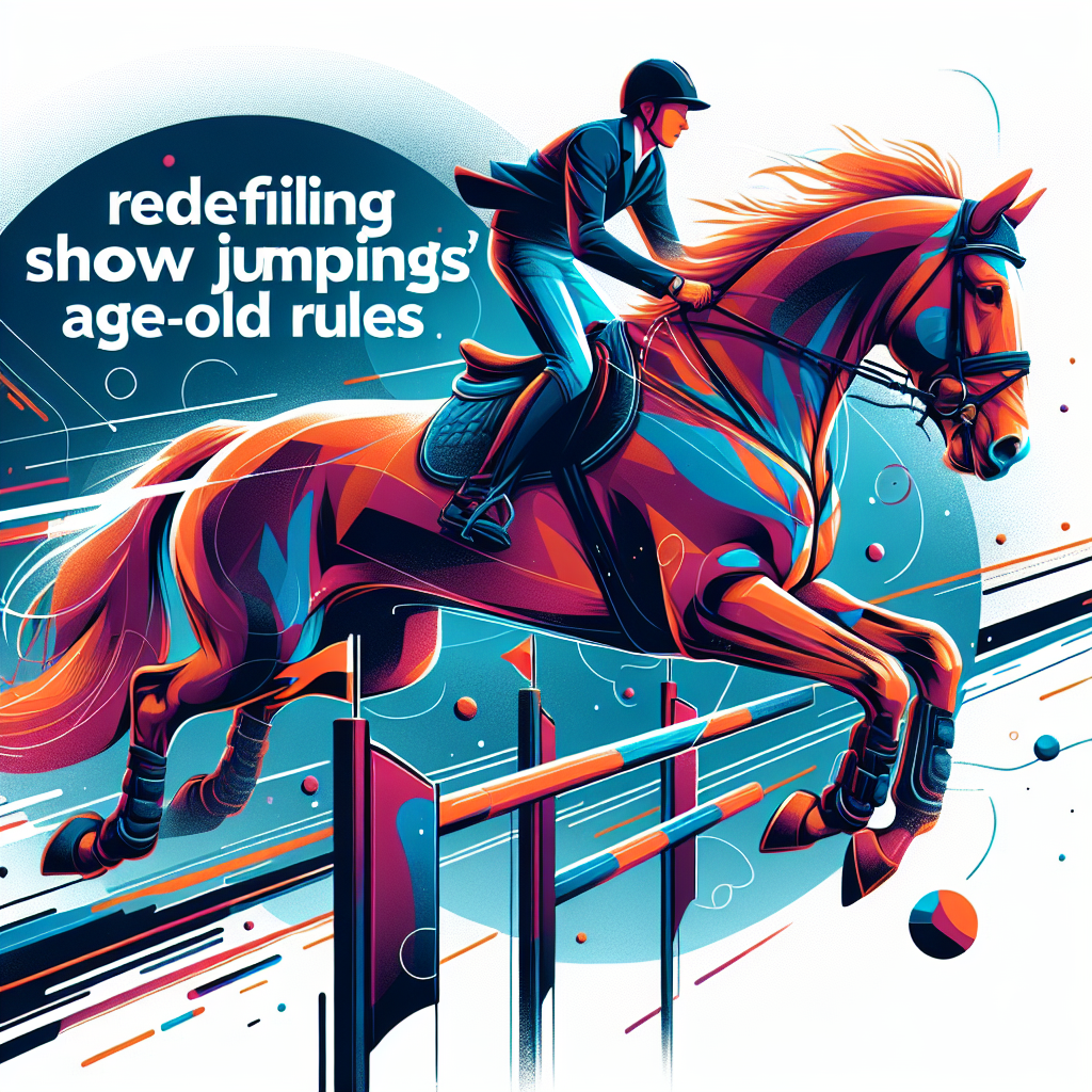 Michael Pender's Meteoric Rise Redefining Show Jumping's Age-Old Rules- just horse riders