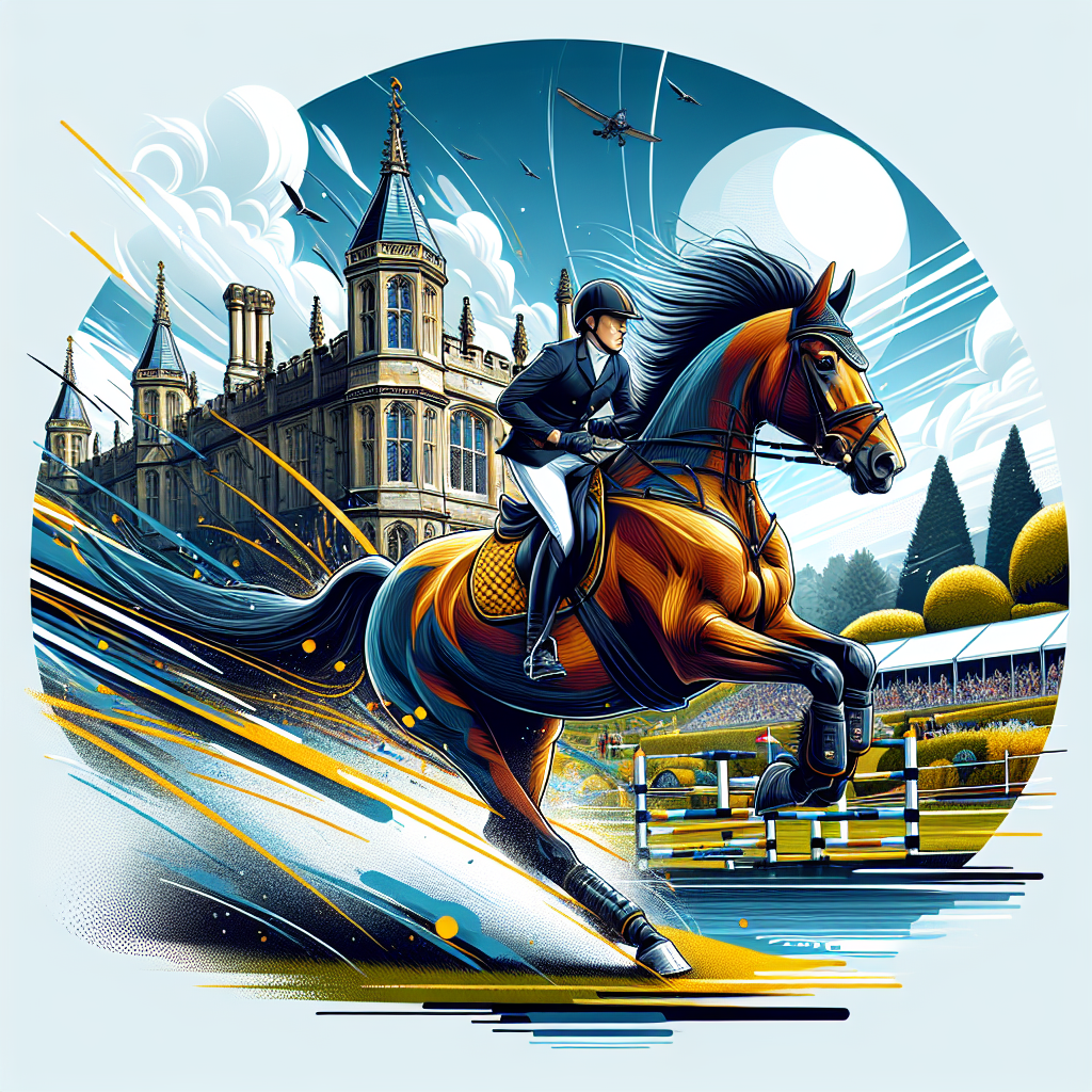 Castle Kestrel: The Unstoppable Stallion Dominates BSPS 2024 Royal Windsor Championship Again!- just horse riders