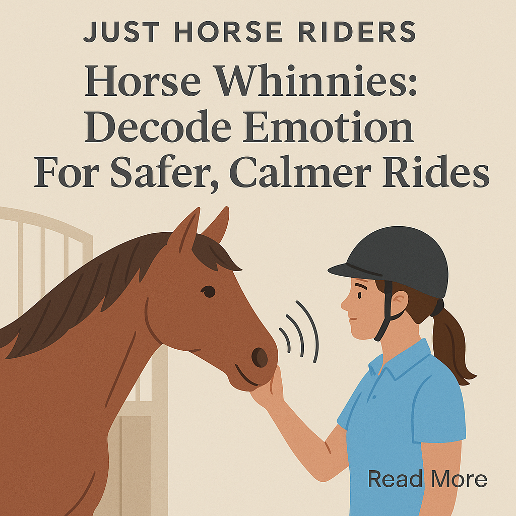 Horse Whinnies: Decode Emotion For Safer, Calmer Rides- just horse riders