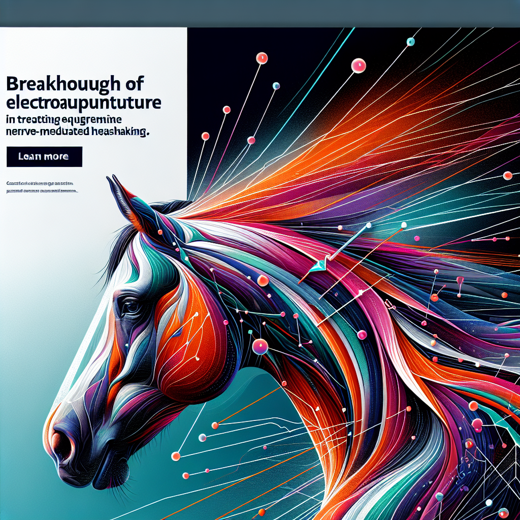 Electroacupuncture Revolutionizes Treatment For Equine Trigeminal Nerve-Mediated Headshaking- just horse riders