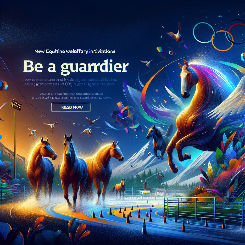 New FEI Initiative Prioritizes Equine Welfare for 2024 Paris Olympics: Inside the "Be a Guardian" Campaign and Its Groundbreaking Measures- just horse riders