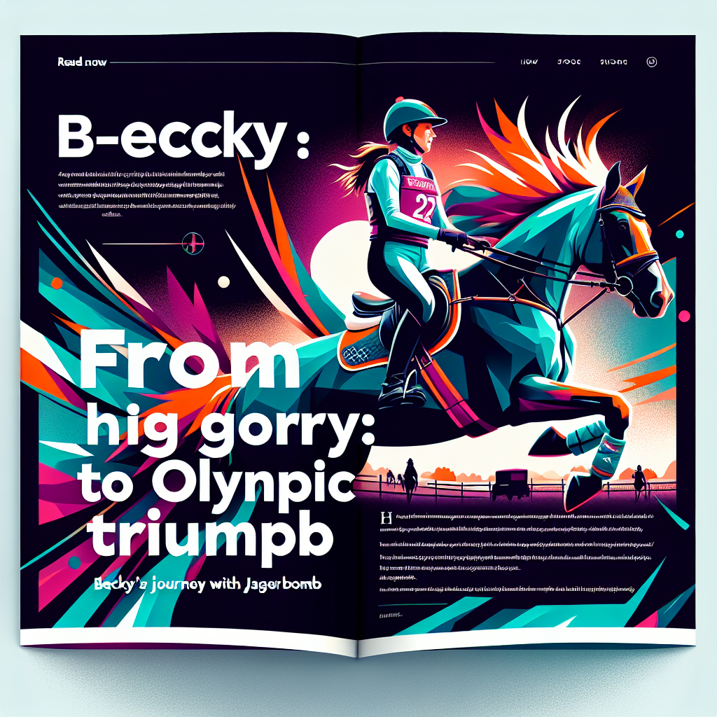 From HOYS Glory To Olympic Triumph Beckys Journey With Jagerbomb- just horse riders