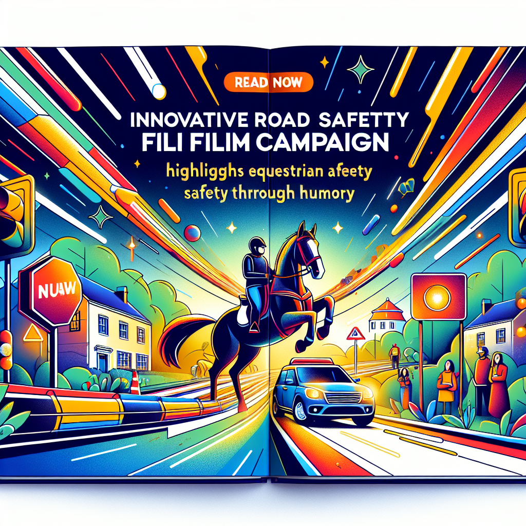 Innovative Road Safety Film Campaign Highlights Equestrian Safety Through Humor- just horse riders