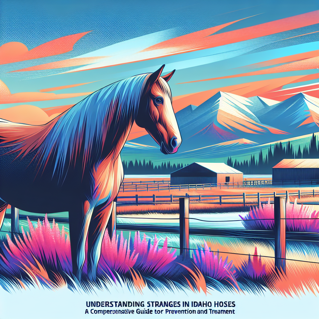 Understanding Strangles in Idaho Horses A Comprehensive Guide to Prevention and Treatment- just horse riders