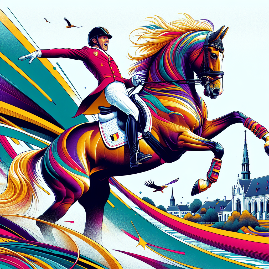 Leap to Stardom: How Domien Michiels and Intermezzo van het Meerdaalhof's Triumph in the FEI Dressage World Cup Transforms Dressage Scene in Belgium- just horse riders