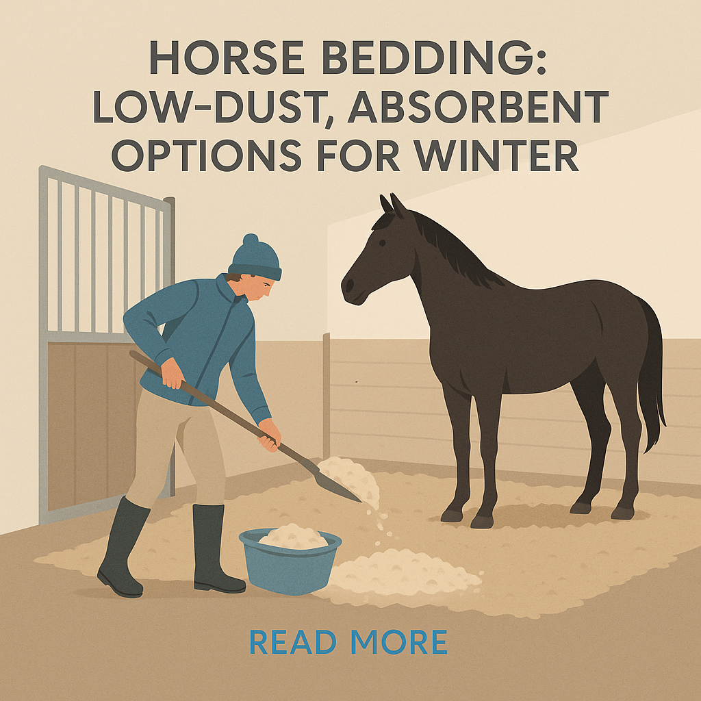 Horse Bedding: Low-Dust, Absorbent Options For Winter- just horse riders