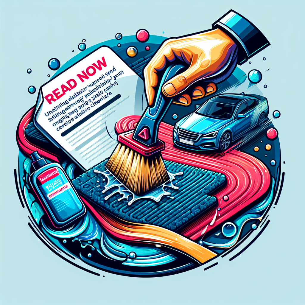 Unstick Stubborn Waxed Sand From Car Mats: A Comprehensive Cleaning Guide- just horse riders