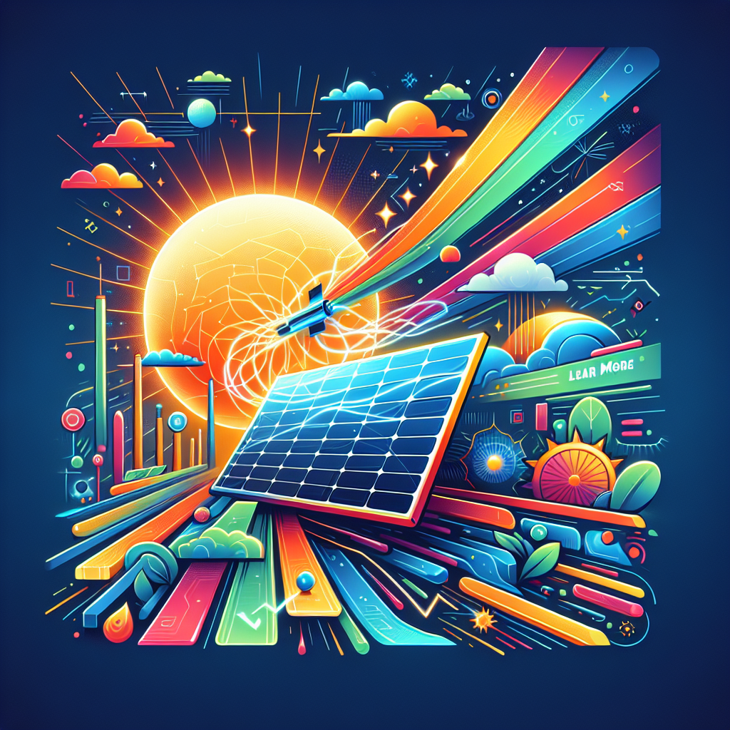 "Revolutionizing Solar Energy Efficiency With Cutting-Edge Advanced Materials"- just horse riders