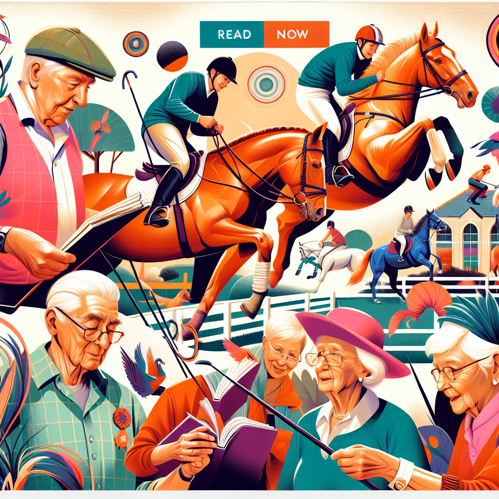 Seniors Saddle Up Discovering Equestrian Joys And Challenges In Later Life- just horse riders