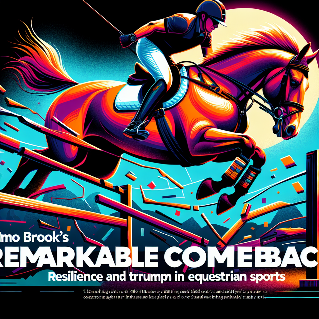 Imo Brook's Remarkable Comeback Resilience and Triumph in Equestrian Sports- just horse riders