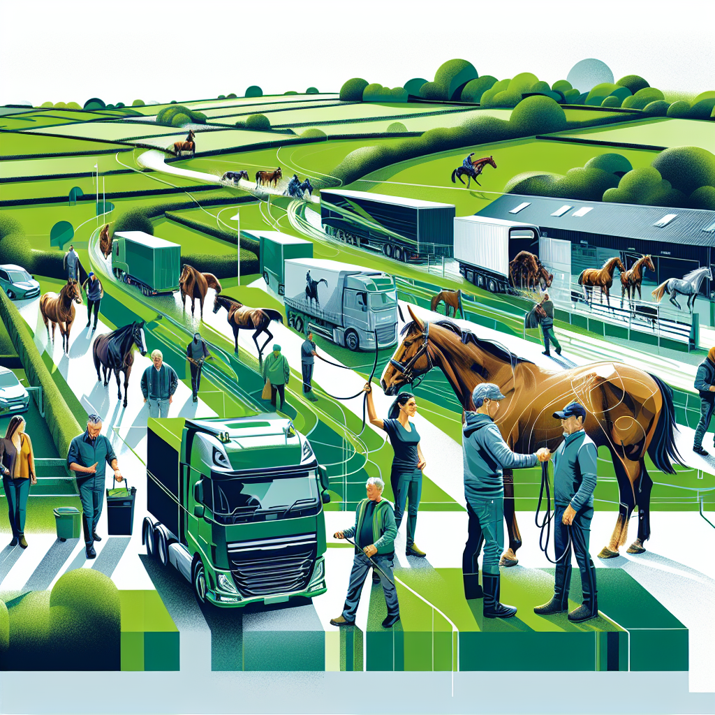 Mastering Equine Logistics: A Thorough Guide for New Expats in Ireland's Horse Transport and Lorry Markets- just horse riders