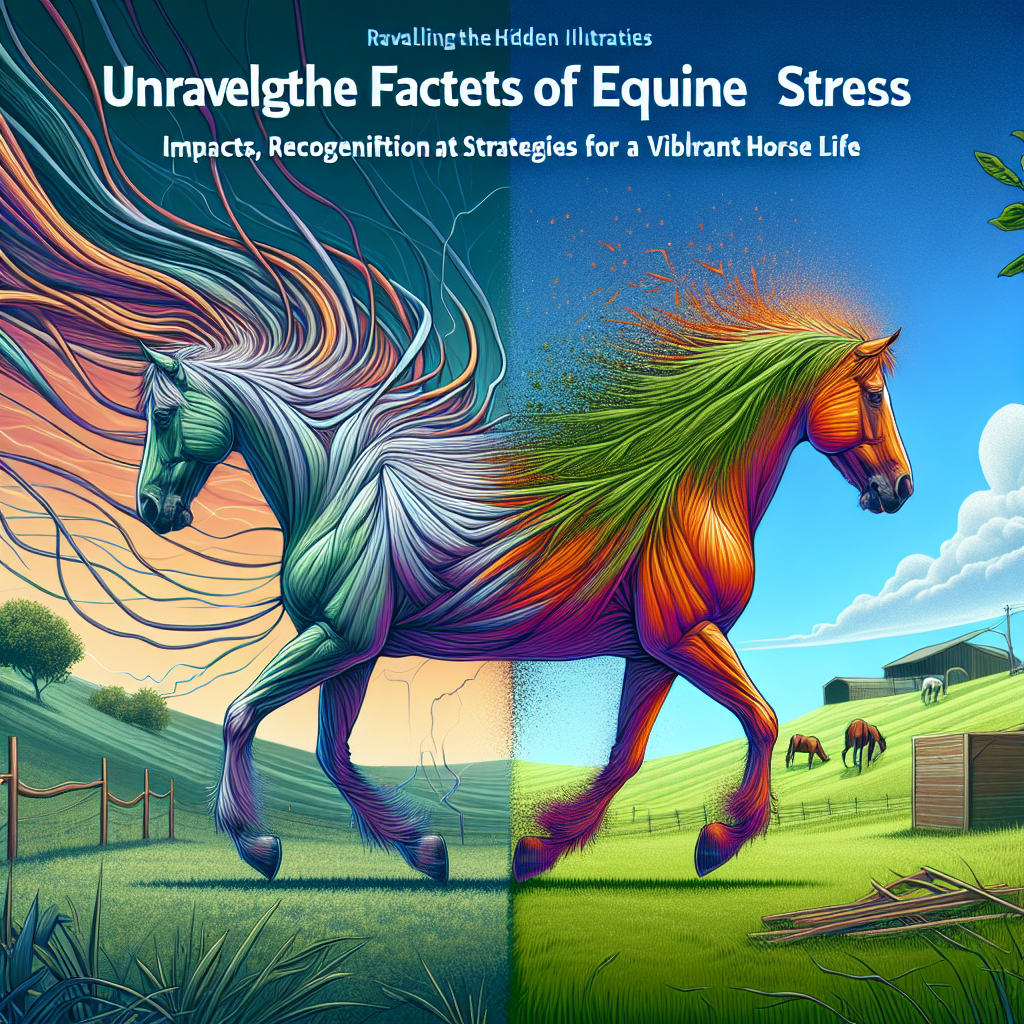 Unraveling the Hidden Facets of Equine Stress: Impacts, Recognition, and Management Strategies for a Vibrant Horse Life- just horse riders