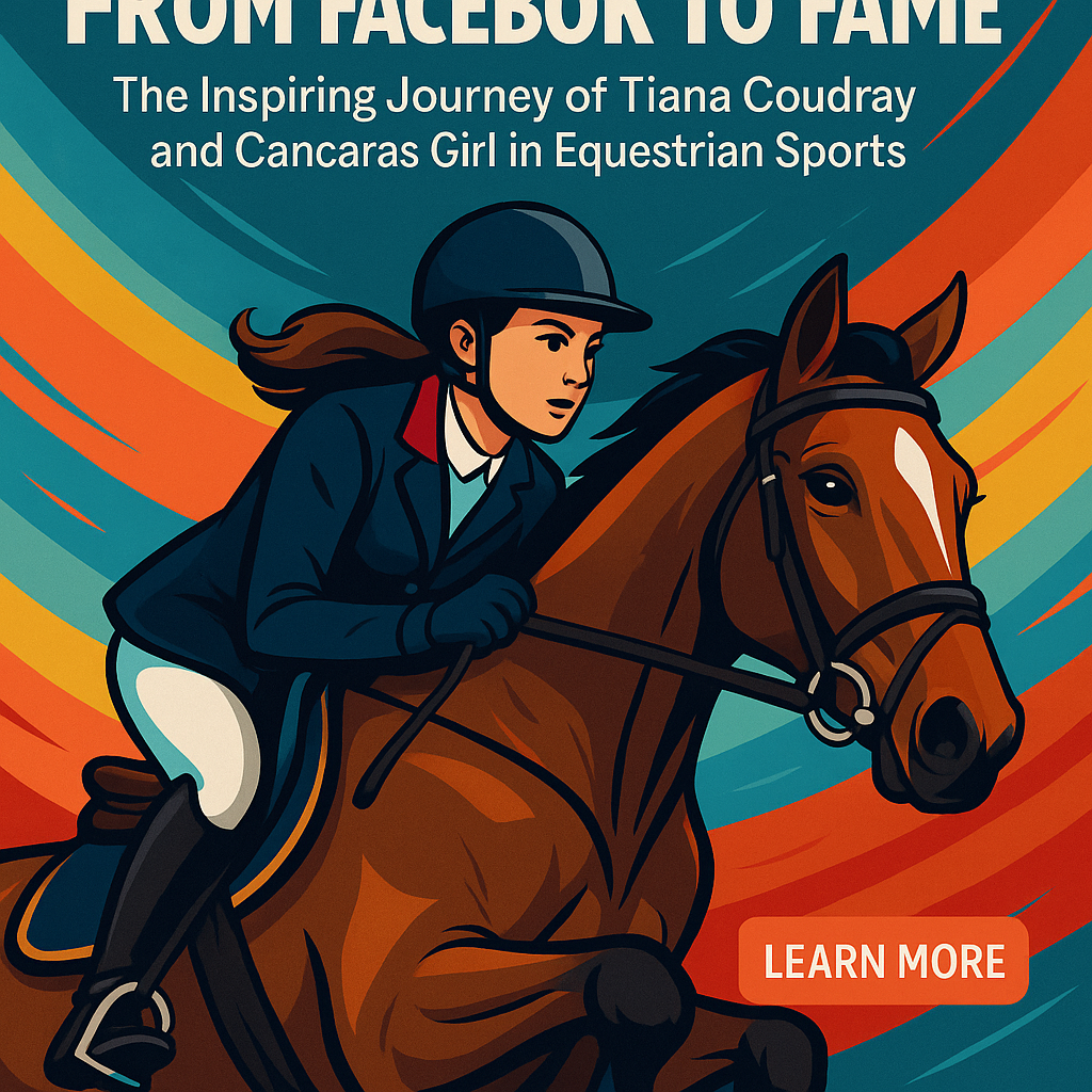 From Facebook To Fame The Inspiring Journey Of Tiana Coudray And Cancaras Girl In Equestrian Sports- just horse riders