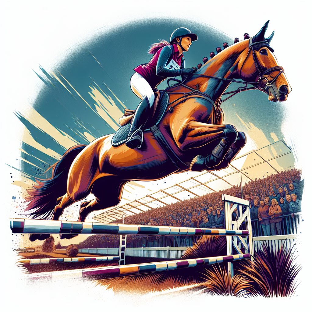 Cooley Rosalent Ascends As A Rising Star At The Renowned Badminton Horse Trials- just horse riders