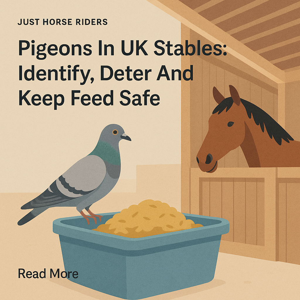 Pigeons In UK Stables: Identify, Deter And Keep Feed Safe- just horse riders