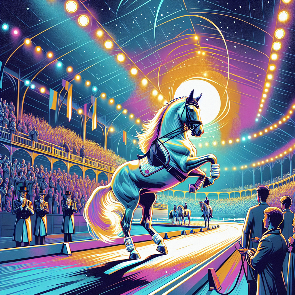 Salvino's Grand Exit: Celebrating a Dressage Legend's Career and the Impact of his Retirement on Equestrian Sports- just horse riders