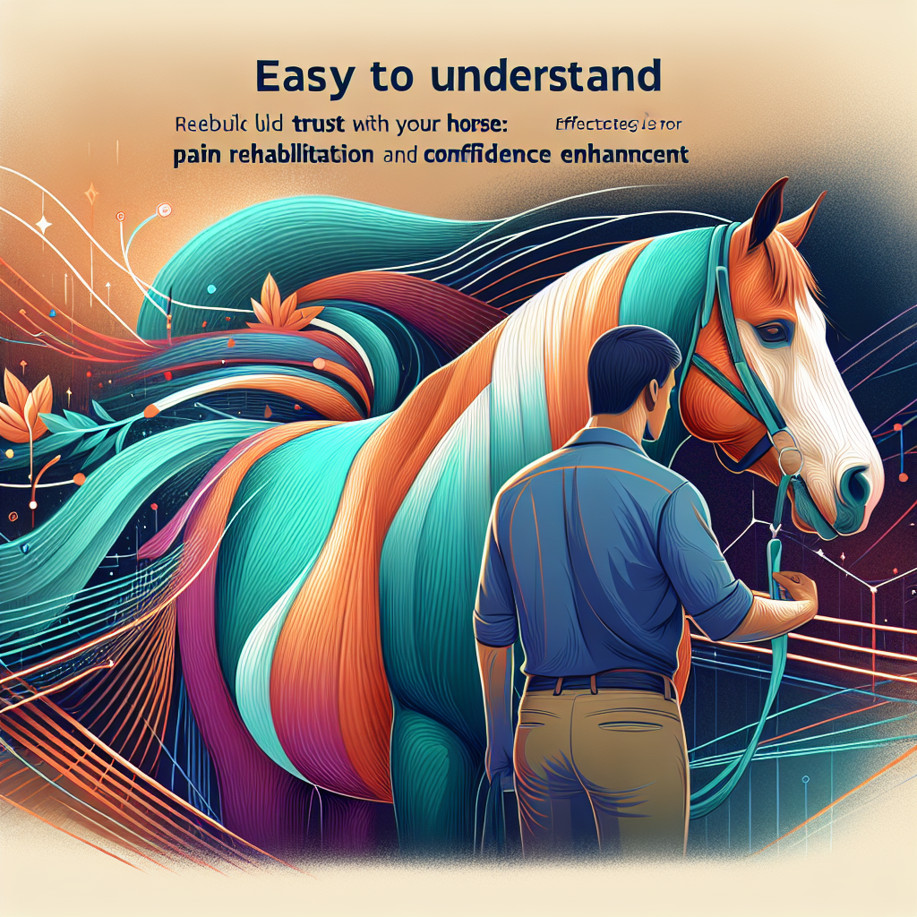 Rebuild Trust with Your Horse: Effective Strategies for Pain Rehabilitation and Confidence Enhancement- just horse riders