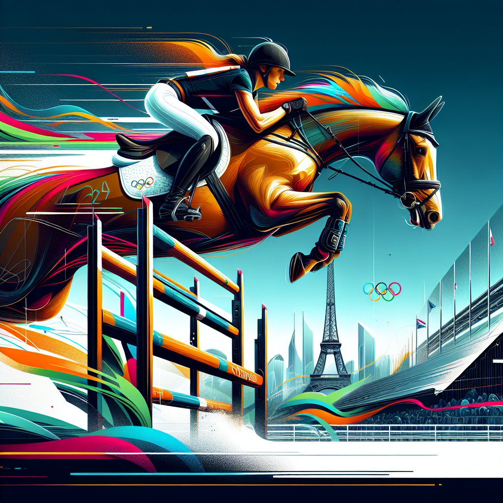 A Triumph Under Pressure: Liz Halliday and Nutcracker's Last-Minute Thrill at Paris 2024 Olympics- just horse riders
