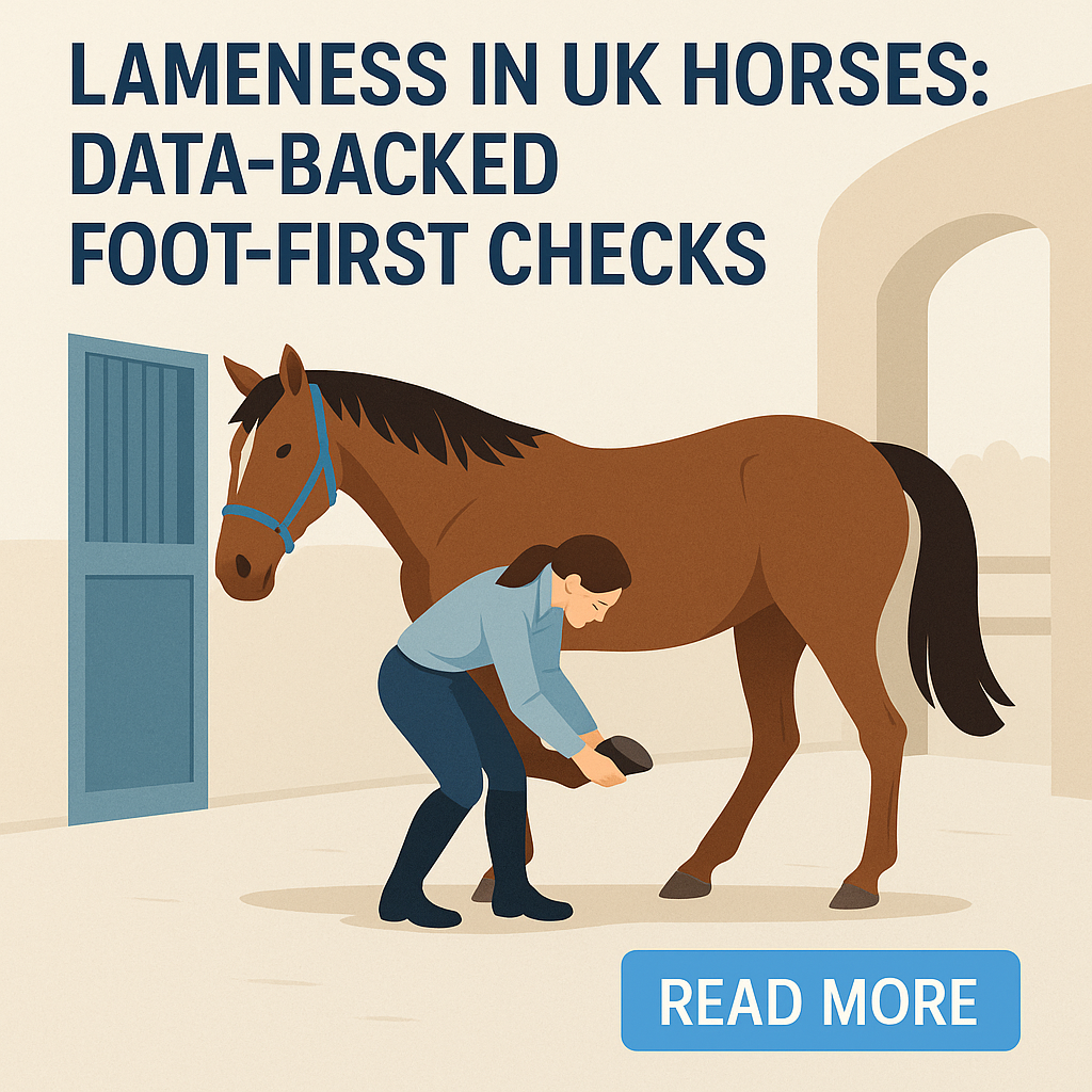 Lameness In UK Horses: Data-Backed Foot-First Checks- just horse riders