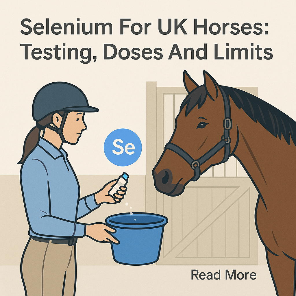 Selenium For UK Horses: Testing, Doses And Limits- just horse riders