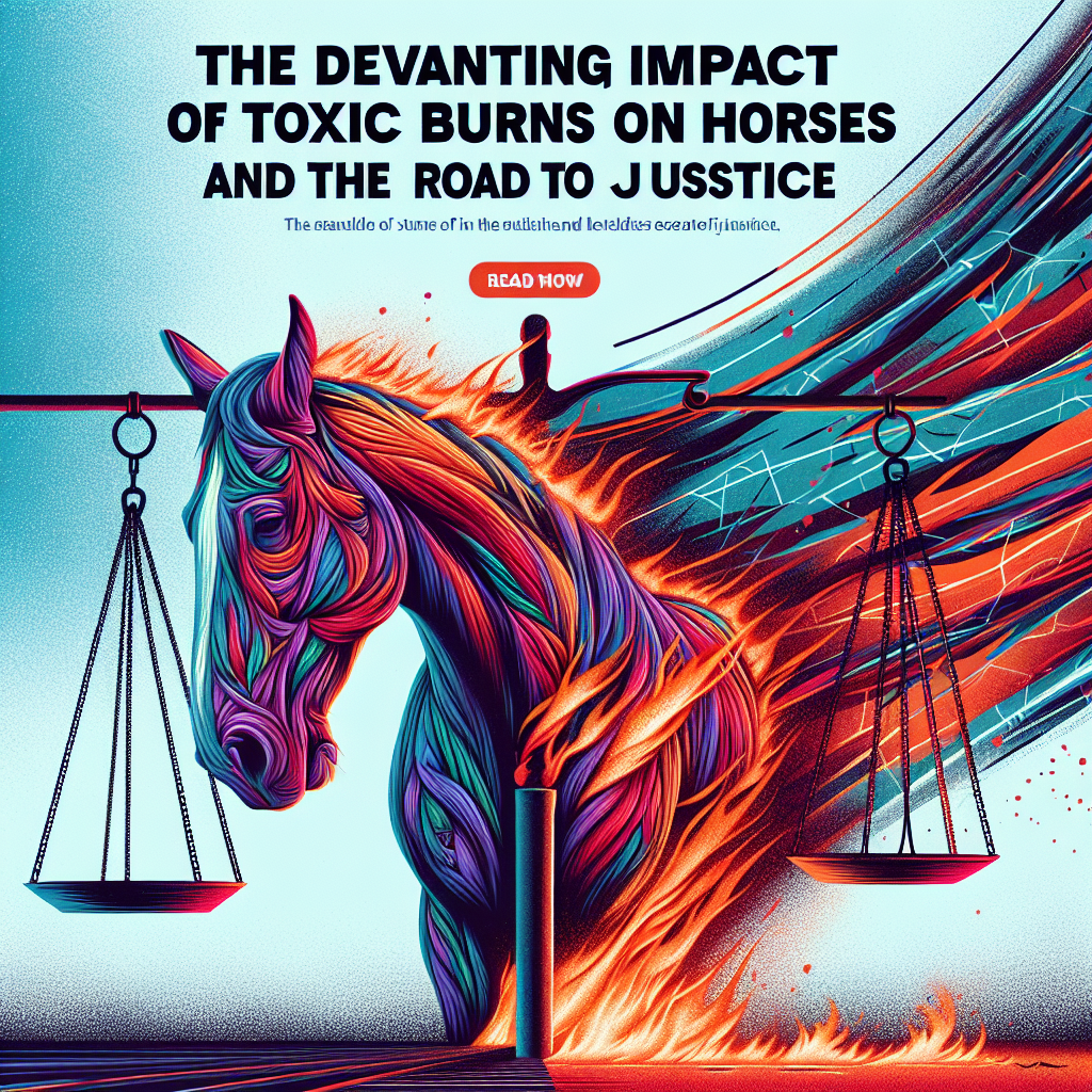 The Devastating Impact Of Toxic Burns On Horses And The Road To Justice- just horse riders