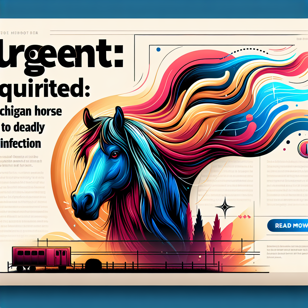 Urgent Action Required: Michigan Horse Euthanized Due to Deadly EEE Infection- just horse riders